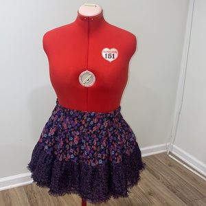 Worn Once! Floral forever 21 skirt